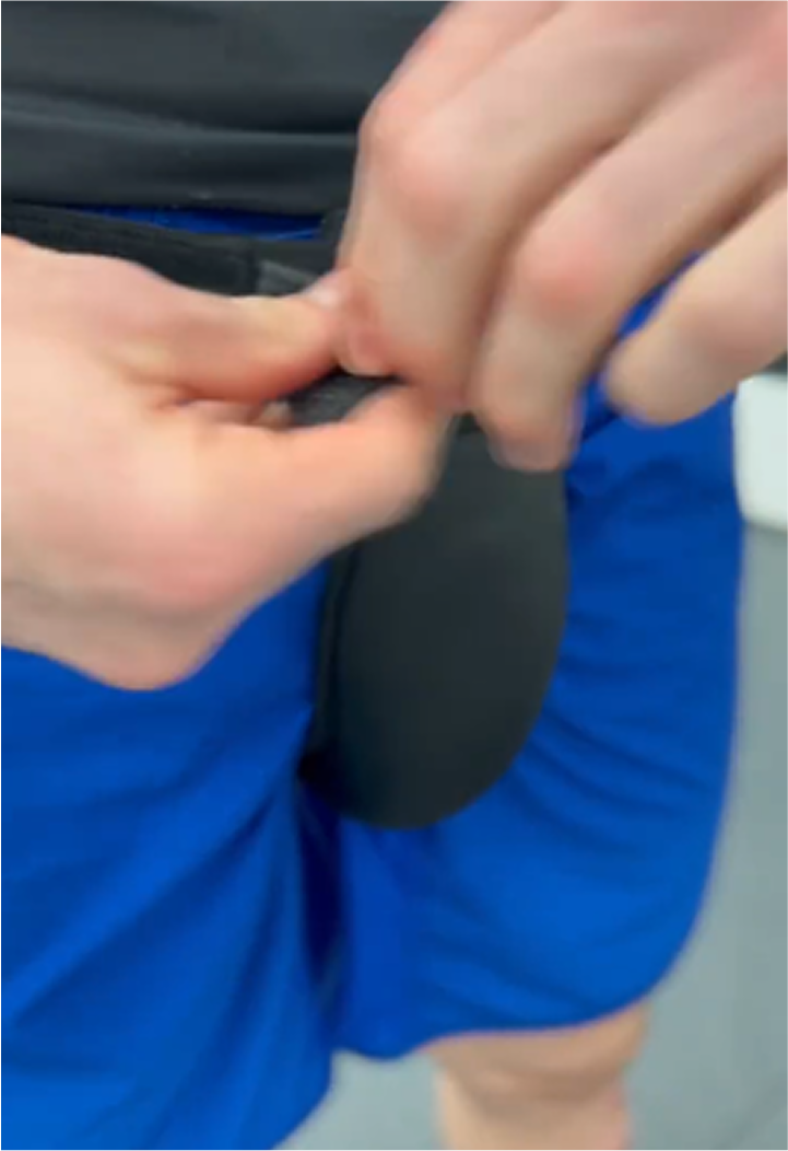 Wearing the War Locker A3 Groin Protector is simple and effective for ensuring safety during sports. Start by adjusting the straps to fit snugly around your waist without being too tight. Make sure the cup is positioned correctly to cover the groin area securely.